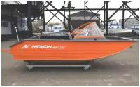 Моторная лодка NEMAN-460DC Fish/ Алюминиевый катер NEMAN-460DC Fish/ лодки Wyatboat