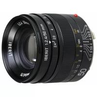 Объектив IBERIT 50mm f/2.4 Sony E, черный