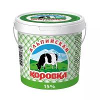 Альпийская коровка Молокосодержащий продукт 15%