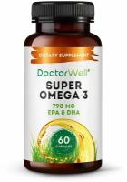 DoctorWell Super Omega-3 капс., 60 шт