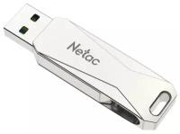 Флешка 64Gb Netac U782C metal USB 3.0 + Type C (NT03U782C-064G-30PN)