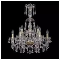 Люстра Bohemia Ivele Crystal 1403 1403/6+3/195/XL-65/G, E14, 360 Вт, кол-во ламп: 9 шт., цвет: бесцветный