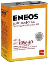 ENEOS Eneos Super Gasoline 10W40(4L)_Масло Моторн! Полусинтapi Sl, Acea A3, Mb 229.1, Vw 502/505