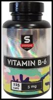 Витамин B6 SportLine Nutrition Vitamin B6, 125 капсул, пищевая добавка