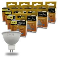 Ecola M2UW70ELC Светодиодная лампа LED Premium 7,0W 220V GU5.3 2800K