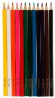 Цветные карандаши 12цв, акварельные TIK TOK GIRL / цветные карандаши