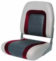 Сиденье мягкое Special High Back Seat, серо-чёрное Newstarmarine 76236GRC