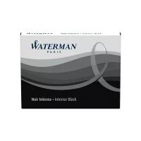 Картридж для перьевой ручки Waterman S01108 черный 8 шт