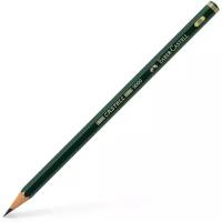 Чернографитовые карандаши Faber Castell Карандаш чернографитовый Faber-Castell CASTELL 9000, 4B