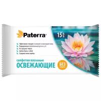 Paterra Влажные салфетки Освежающие с ионами серебра