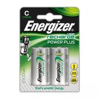 Аккумулятор Ni-Mh 2500 мА·ч 1.2 В Energizer Accu Recharge Power Plus C, в упаковке: 2 шт