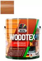 Пропитка декоративная для защиты древесины алкидная Dufa Woodtex тик 3 л