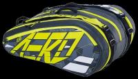 Теннисная сумка Babolat Pure Aero 2023 RHX12 GREY/YELLOW (12 ракеток) арт. 751221