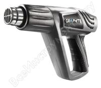 GRAPHITE Термофен 2000 Вт, темпер. I: 25, II: 80-600, III: 80-600 59G524