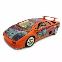 Lamborghini Diablo Monster inc 1:18 коллекционная масштабная металлическая модель автомобиля Bburago 2005