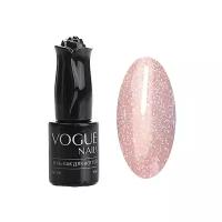 Гель-лак для ногтей с блестками Vogue Nails плотный голографический светлый розовый, 10 мл