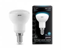 Лампа Gauss R50 6W 500lm 3000K Е14 LED