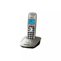 Р/Телефон Dect Panasonic KX-TG2511RUN платиновый/черный АОН