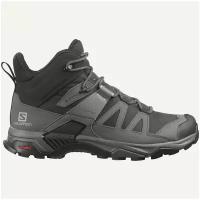 Salomon Ботинки X ULTRA 4 MID WIDE GTX RU 44 UK 10.5 US 11, black/mgnt