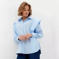 Блуза Minaku, размер 46, голубой