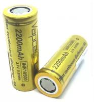 Аккумулятор Li-ion INR 18500, 3.7V, 2200mAh, 4A