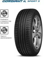 Автошина CORDIANT SPORT_3, PS-2 205/55R16 91V б/к