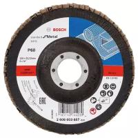 Лепестковый диск BOSCH Standard for Metal 2608603657, 1 шт