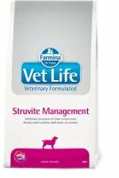 FARMINA Vet Life STRUVITE Management диета д/собак лечение и профилактика уролитиаза и идиопатического цистита 2кг