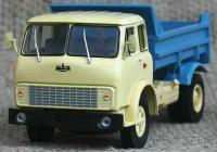 Коллекционная масштабная модель Минский-5549 бежевый/синий, 1/43