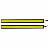 New galaxy дневные ходовые огни, led 28шт, метал. корп, 170мм, 12v, белый, 2шт