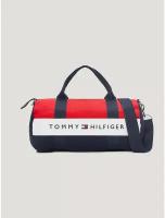 Сумка спортивная TOMMY HILFIGER, 20х20х36 см, ручная кладь, красный, синий