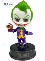 Фигурка Джокер с челюстью Joker Batman Arkham Knight (подставка, 11,5 см)