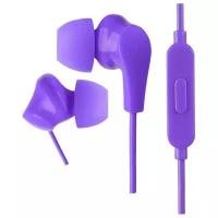 Наушники Perfeo Alpha, mini jack 3.5 mm, violet