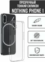 Силиконовый чехол Jack Case Premium Nothing Phone 1 прозрачный