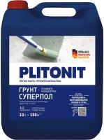 Грунт Plitonit Супер Пол 10 л концентрат 1:2