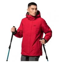 Мужская зимняя куртка Jack Wolfskin Gotland 3in1 (непромокаемая, ветрозащитная, дышащая)