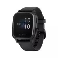 Умные часы Garmin Venu Sq Music Edition 40 мм GPS, черный/серый