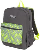 Городской рюкзак П2199 серо-зеленый