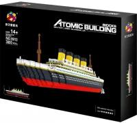 Титаник 60 см Конструктор PZX Atomic Building Blocks 9913 Titanic 1912