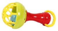 Погремушка Uviton Волшебный шарик 0063, желтый/зеленый/красный