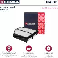 Фильтр воздушный MARSHALL MA3111 для Suzuki Grand Vitara 06- // кросс-номер MANN C 24 567 // OEM 1378078K00000; 1378078K00