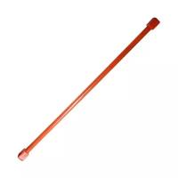 Гимнастическая палка (бодибар), арт. MR-B04, вес 4кг, дл. 120 см, стальная труба, красный