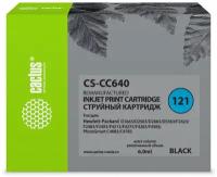 Картридж Cactus CS-CC640 №121 черный, для HP DJ D1663/D2563/D2663/D5563/F2423/F2483/F2493/F4213/F4275/F4283/F4583/PS C4683/C4783