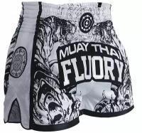 Детские шорты для тайского бокса и кикбоксинга Fluory DRIL