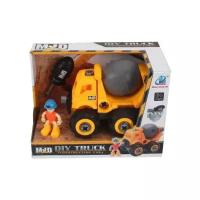 Конструктор MJD DIY Truck 122-1C Спецтехника Цементовоз, 25 дет