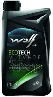 WOLF OIL 8329449 Масло трансмиссионное ATF ECOTECH MULTI VEHICLE FE 1л WOLF