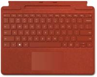 Клавиатура Microsoft Surface Pro X/8/9 Signature Keyboard Alcantara (Poppy red) RUS