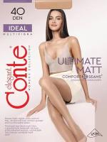 Колготки Conte Ideal, 40 den, размер 4, серый