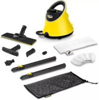 Пароочиститель KARCHER SC 2 Deluxe EasyFix, желтый/черный