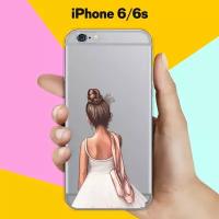 Силиконовый чехол Юная балерина на Apple iPhone 6/iPhone 6S